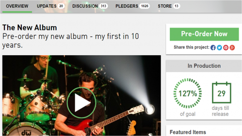 Pledge Music, plateforme de crowfunding et direct-to-fans pour musiciens